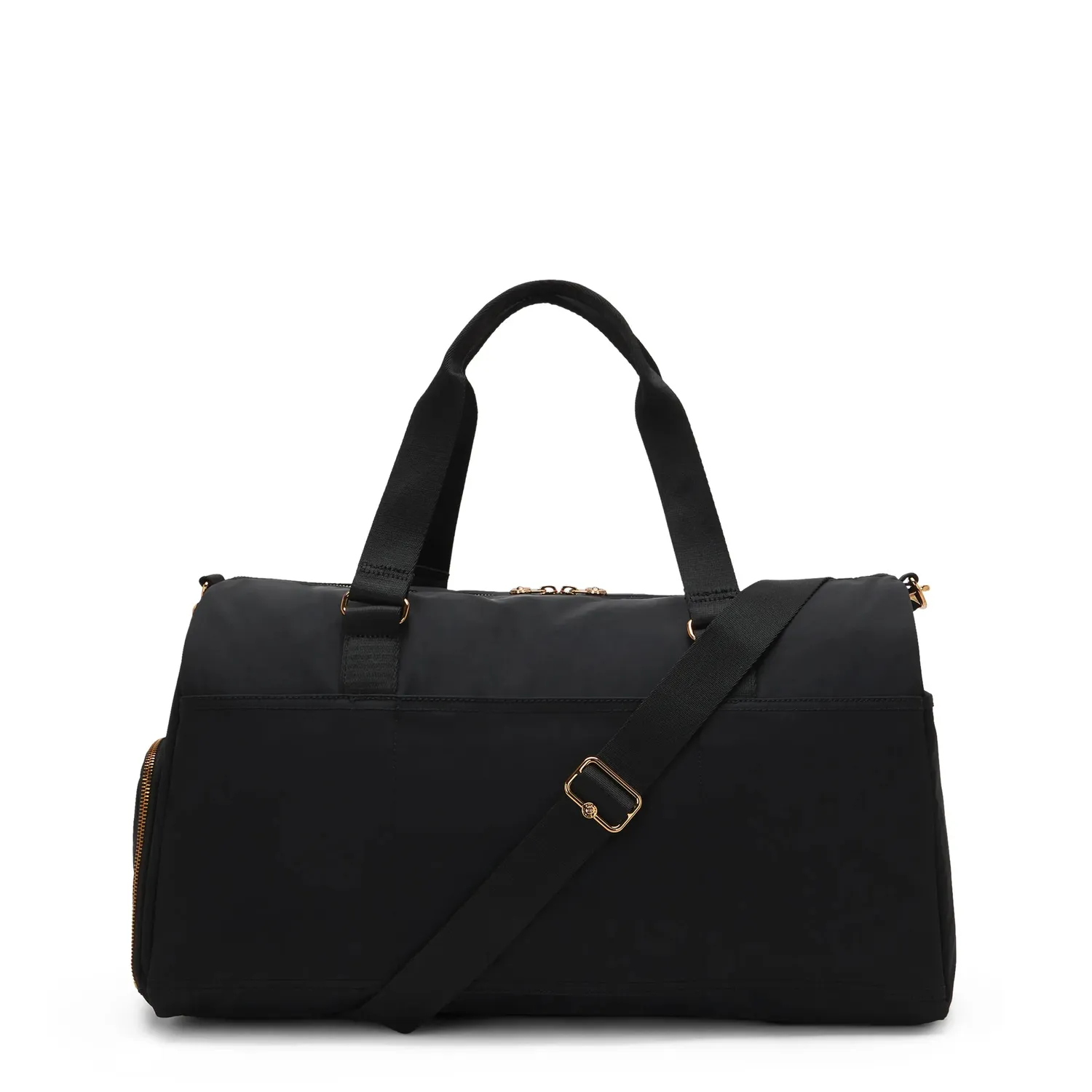 Kipling Dulcie weekendtas Groot Blush Gold Black laptopvak