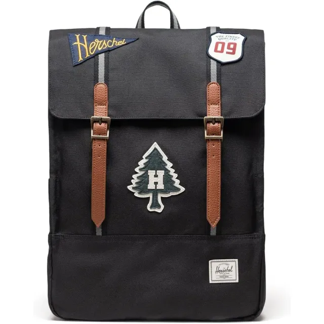 Herschel Survey rugzak 24L Patches Black standaard