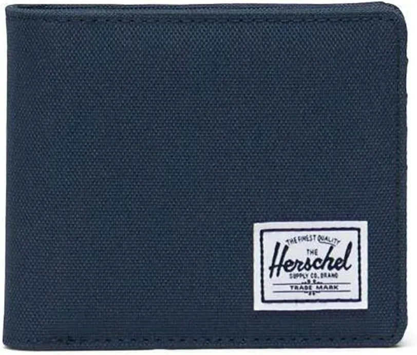 Herschel Roy Portemonnee RFID Zwart Tonal Polyester