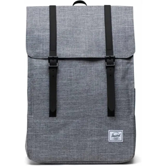 Herschel Survey rugzak raven crosshatch 20L