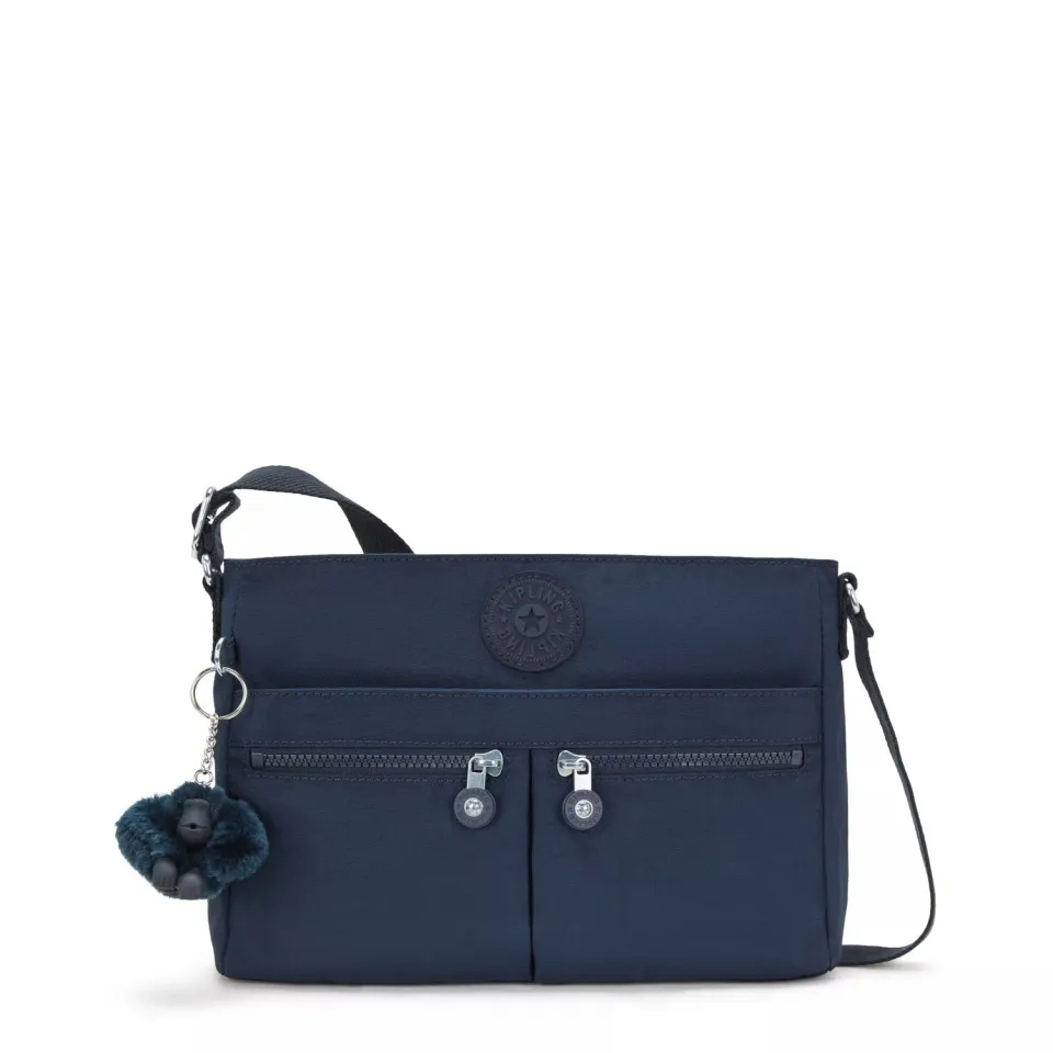 Kipling New Angie schoudertas Blue Bleu 2 klein waterafstotend