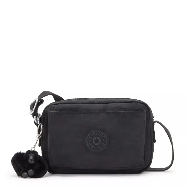 Kipling Abanu crossbody tas klein Black Noir zwart