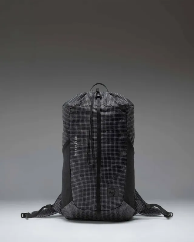 Herschel Ultralight Cinch dagrugzak 14L Black ripstop