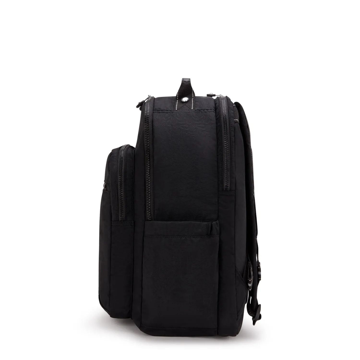 Kipling Seoul College Extra rugzak True Black Groot 15 inch