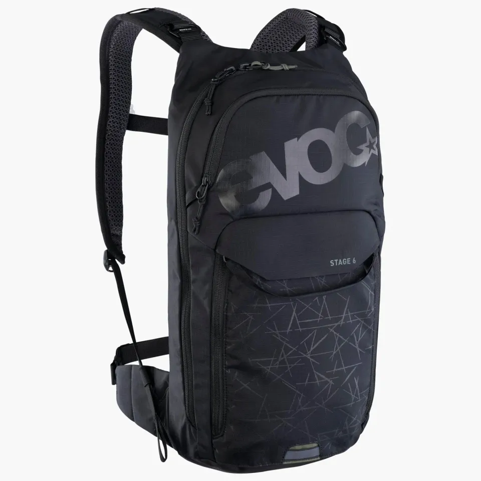 Evoc Stage 6 fietsrugzak zwart 6 liter lichtgewicht