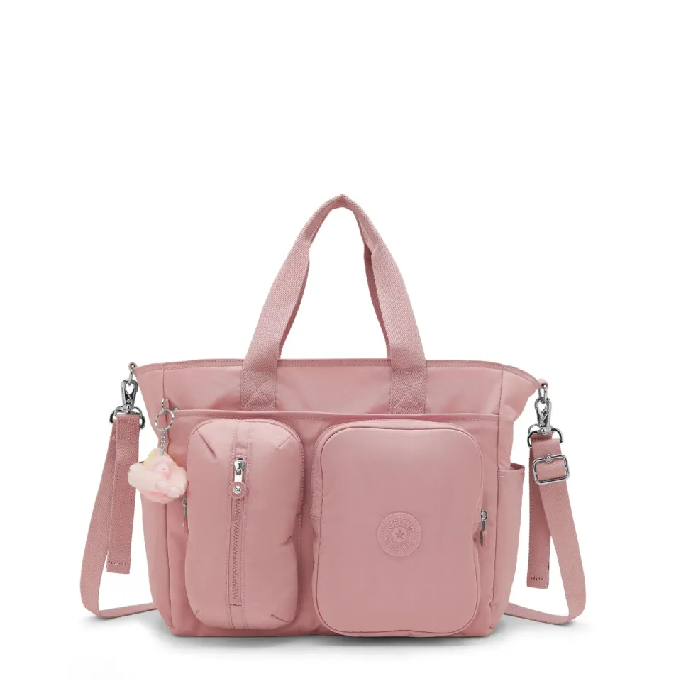 Kipling Babygear babytas Tiny Smoky Blush Medium luiervak
