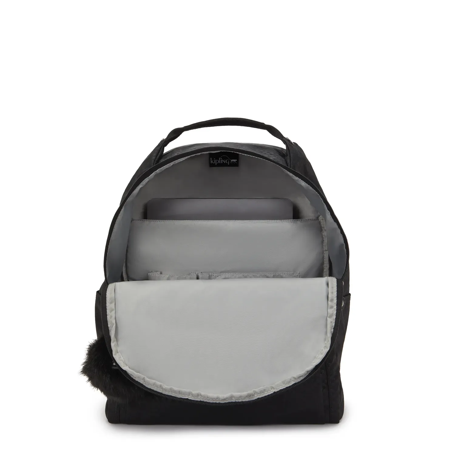 Kipling Micah rugzak Medium Echo Embossed met laptopvak