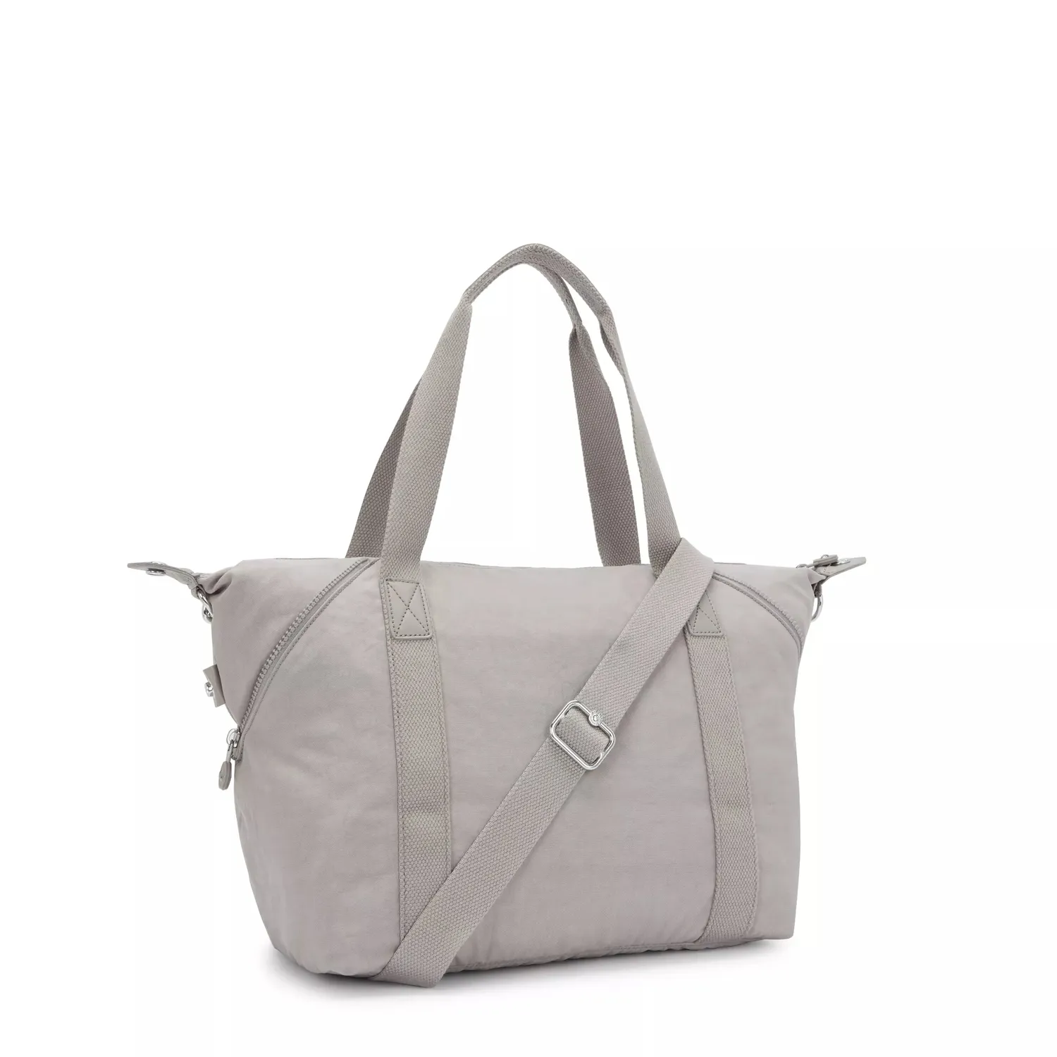 Kipling Art schoudertas medium grey gris verstelbaar