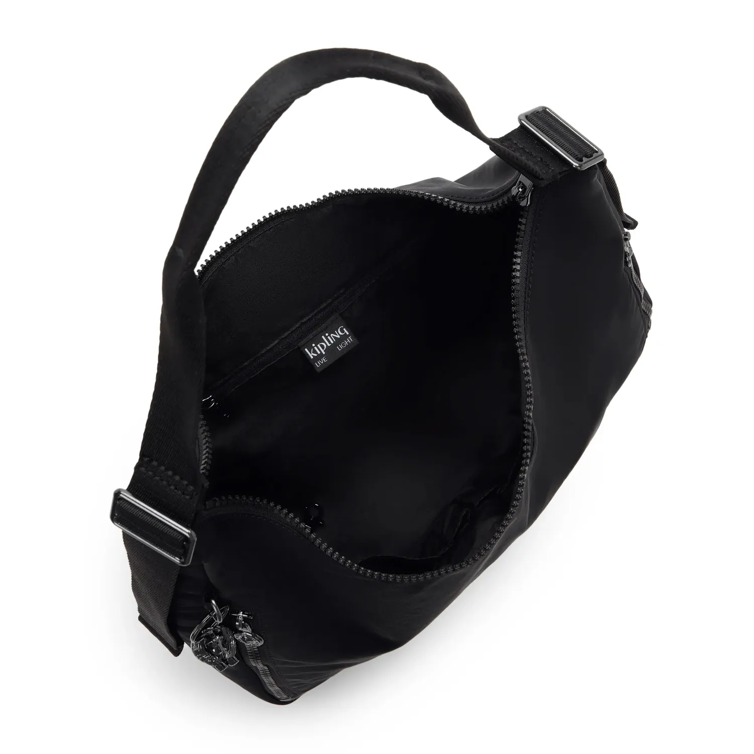 Kipling Khloe schoudertas Groot Infinite Black