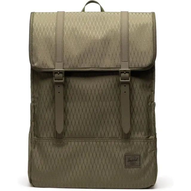 Herschel Survey rugzak groen 24L canvas