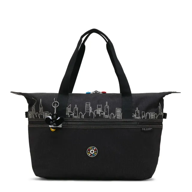 Kipling Art M Friends shopper groot Skyline Black – A4