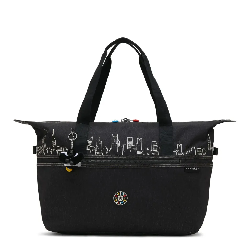 Kipling Art M Friends shopper groot Skyline Black – A4