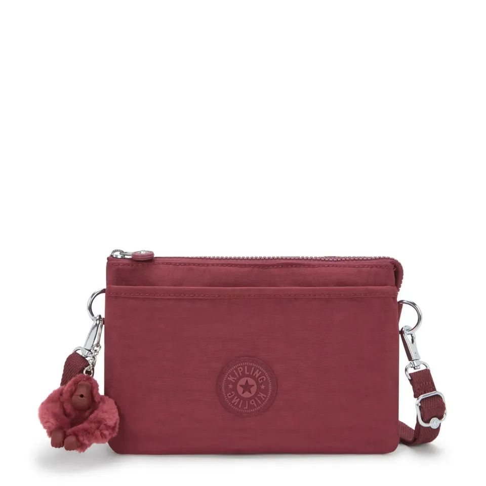 Kipling Riri crossbodytas klein Lounge Wine waterafstotend