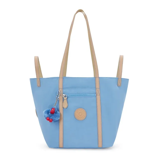 Kipling Raimo schoudertas Cotton Air Blue Klein magnetisch