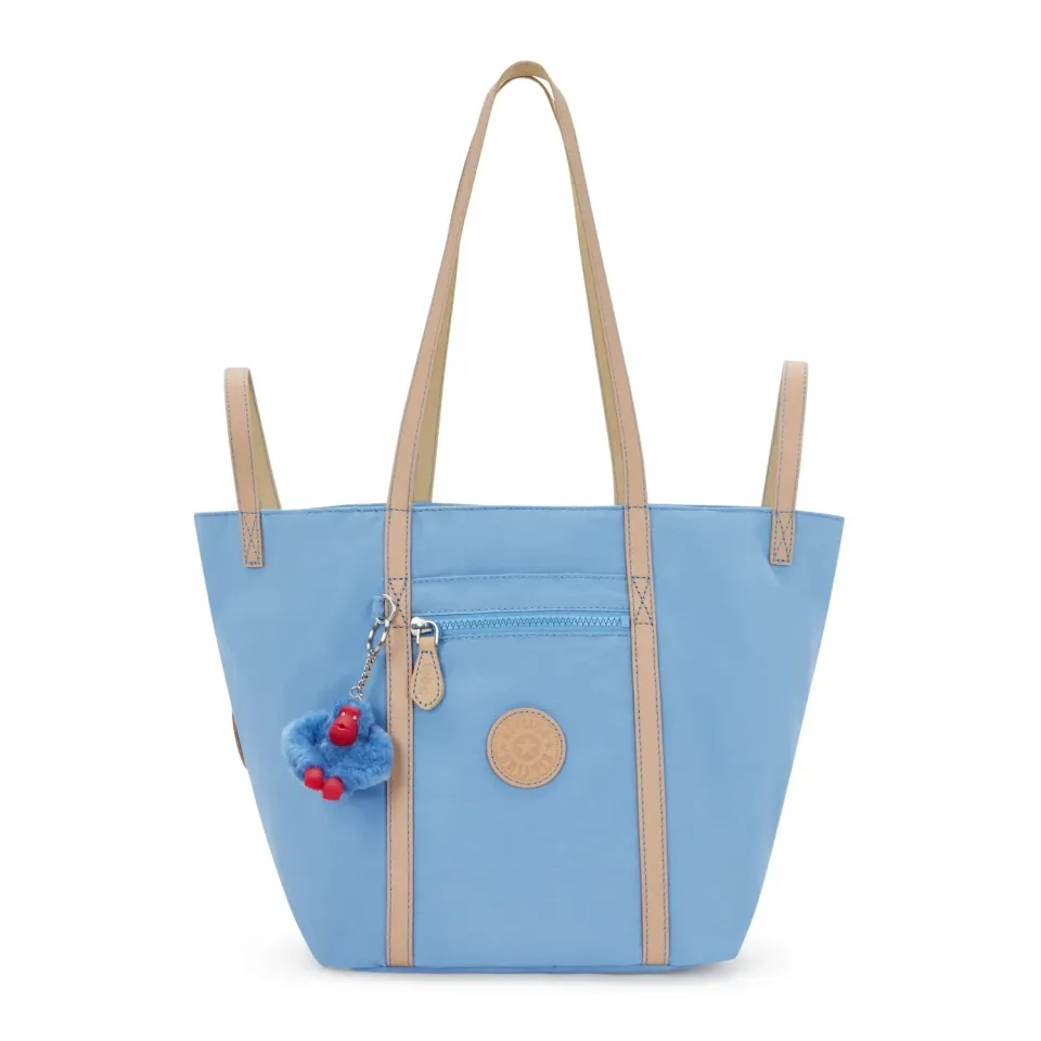 Kipling Raimo schoudertas Cotton Air Blue Klein magnetisch