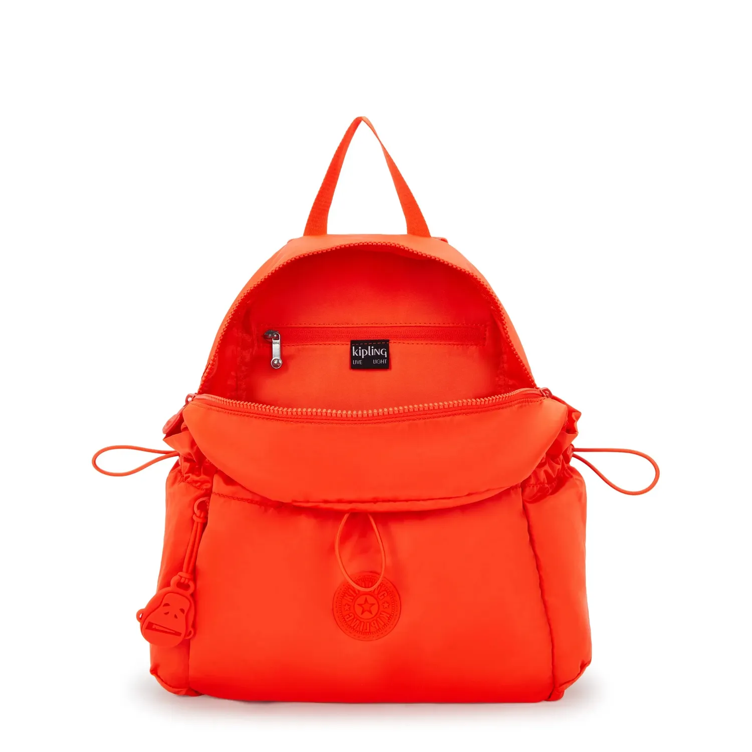 Kipling Amita rugzak Open Orange Medium A4