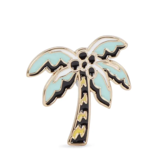 Kipling Palmtree Pin tasaccessoire Extra klein Multicolor palmboom