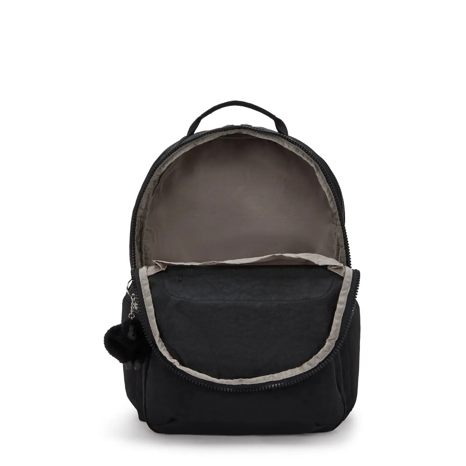 Kipling Seoul Lap rugzak Black Noir Groot met 15 inch laptopvak