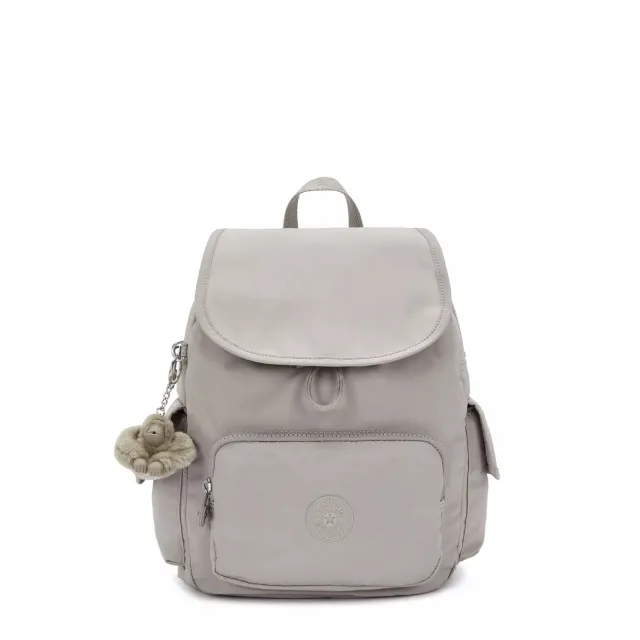 Kipling City Pack S rugzak Grey Gris klein waterafstotend