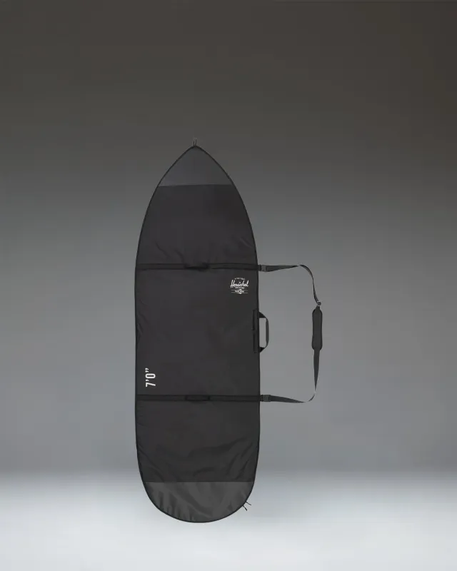 Herschel Hybrid 7 Ft surfboardhoes Zwart gevoerd