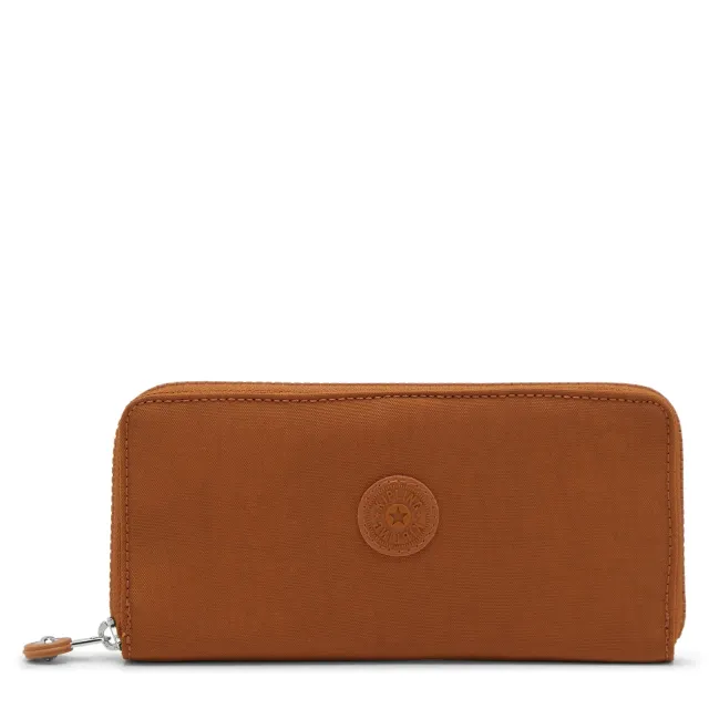 Kipling Money World portemonnee stylish mokka groot met rits