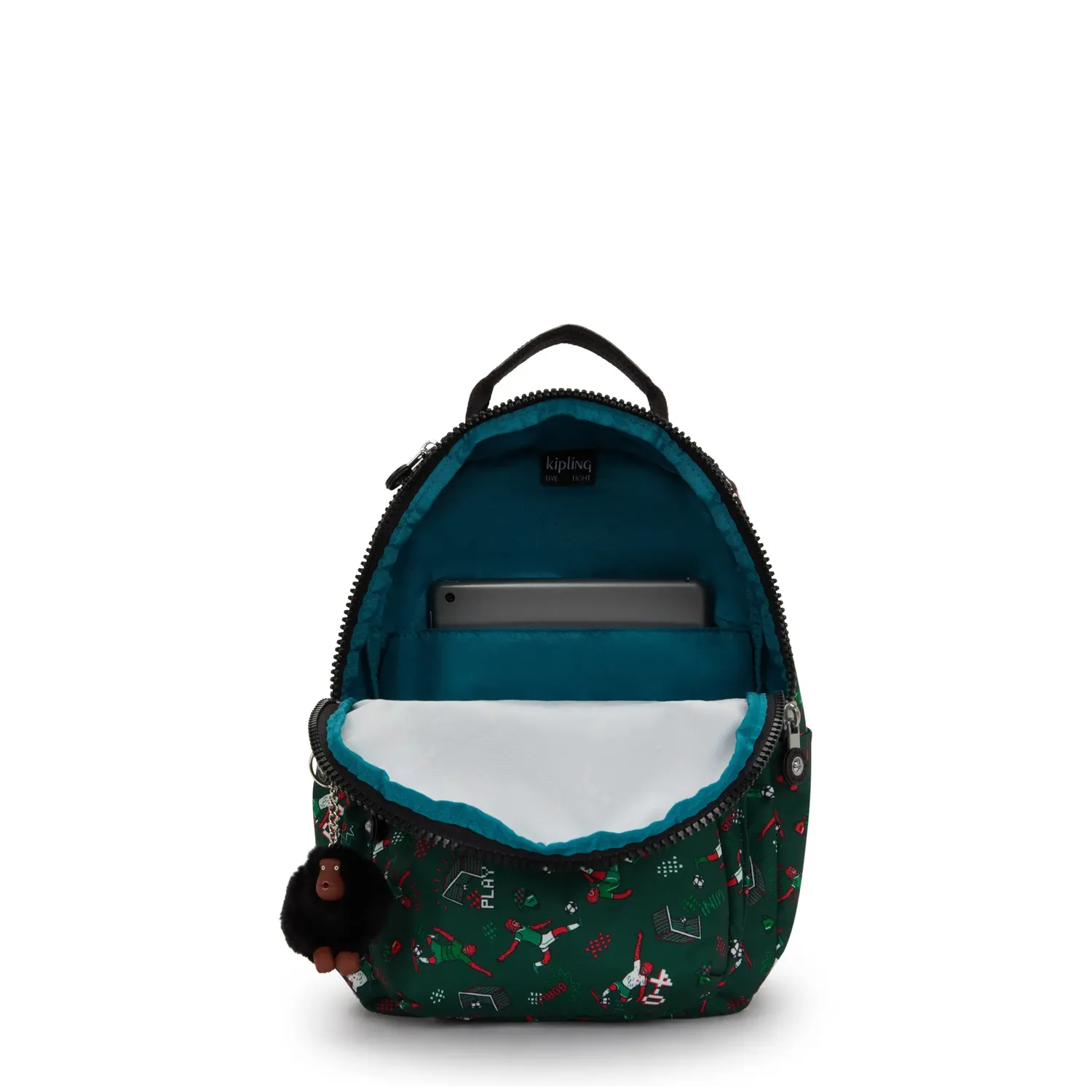 Kipling Seoul S kleine rugzak Soccer Print 11 inch