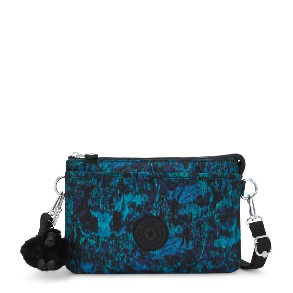 Kipling Riri crossbodytas klein Blending Blues print