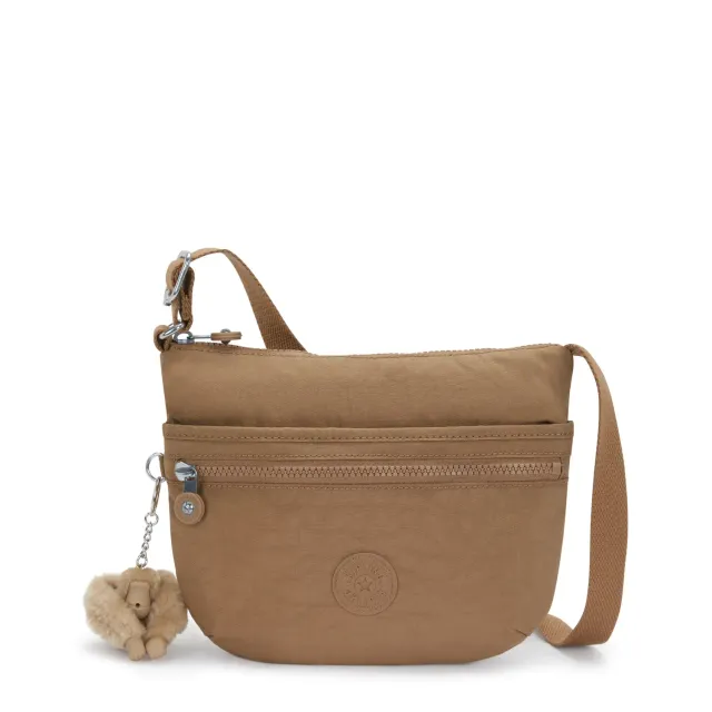Kipling Arto S schoudertas Early Tan klein licht