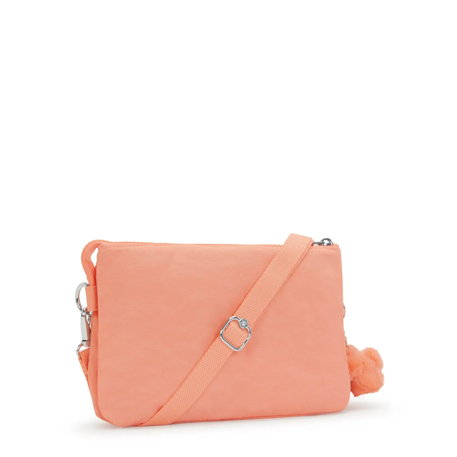 Kipling Riri crossbody klein Pinky Orange waterafstotend