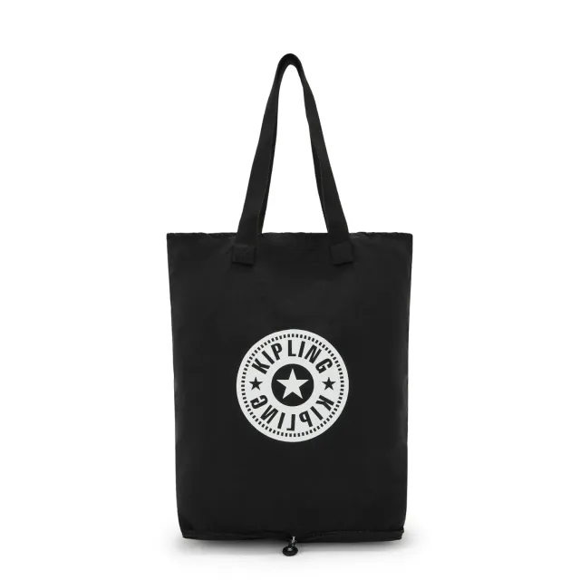 Kipling Hip Hurray 5 shopper Black Hip medium opvouwbaar