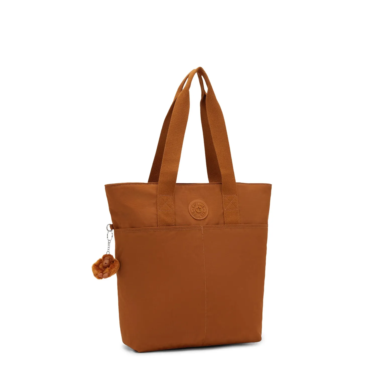 Kipling Hanifa schoudertas Groot Stylish Mokka laptopvak
