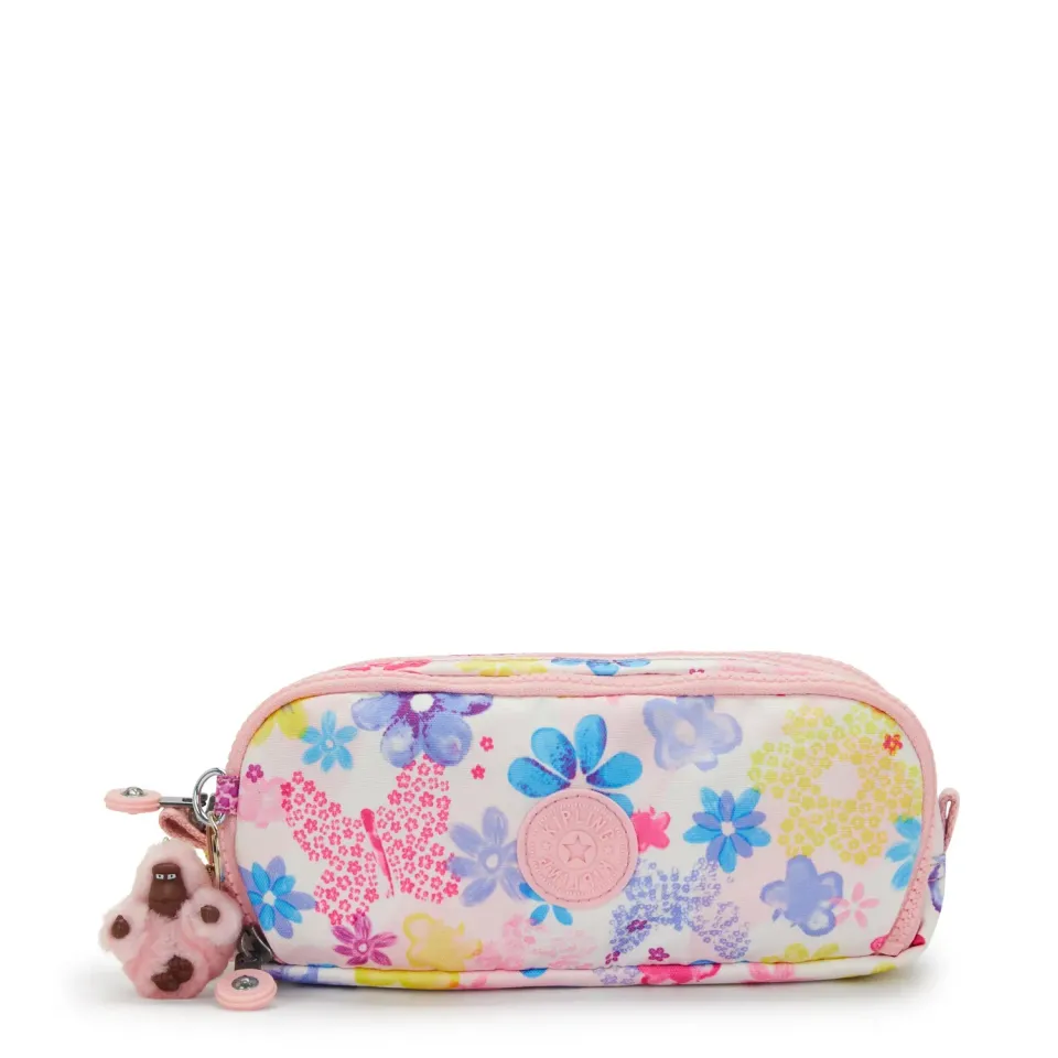 Kipling Gitroy pennenzak groot Flower Stamp 32 penlussen