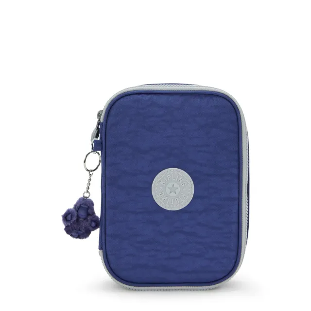 Kipling 100 PENS pennenzak Groot Bottle Blue Combo nylon