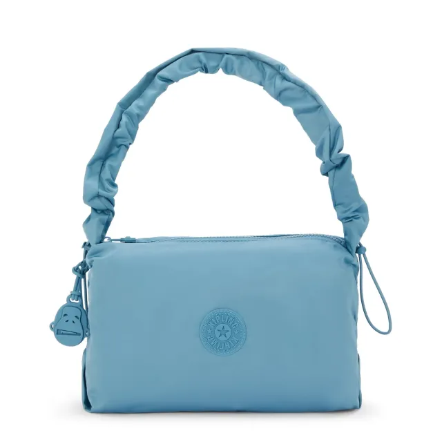 Kipling Eleni M schoudertas Sounds Blue medium blauw
