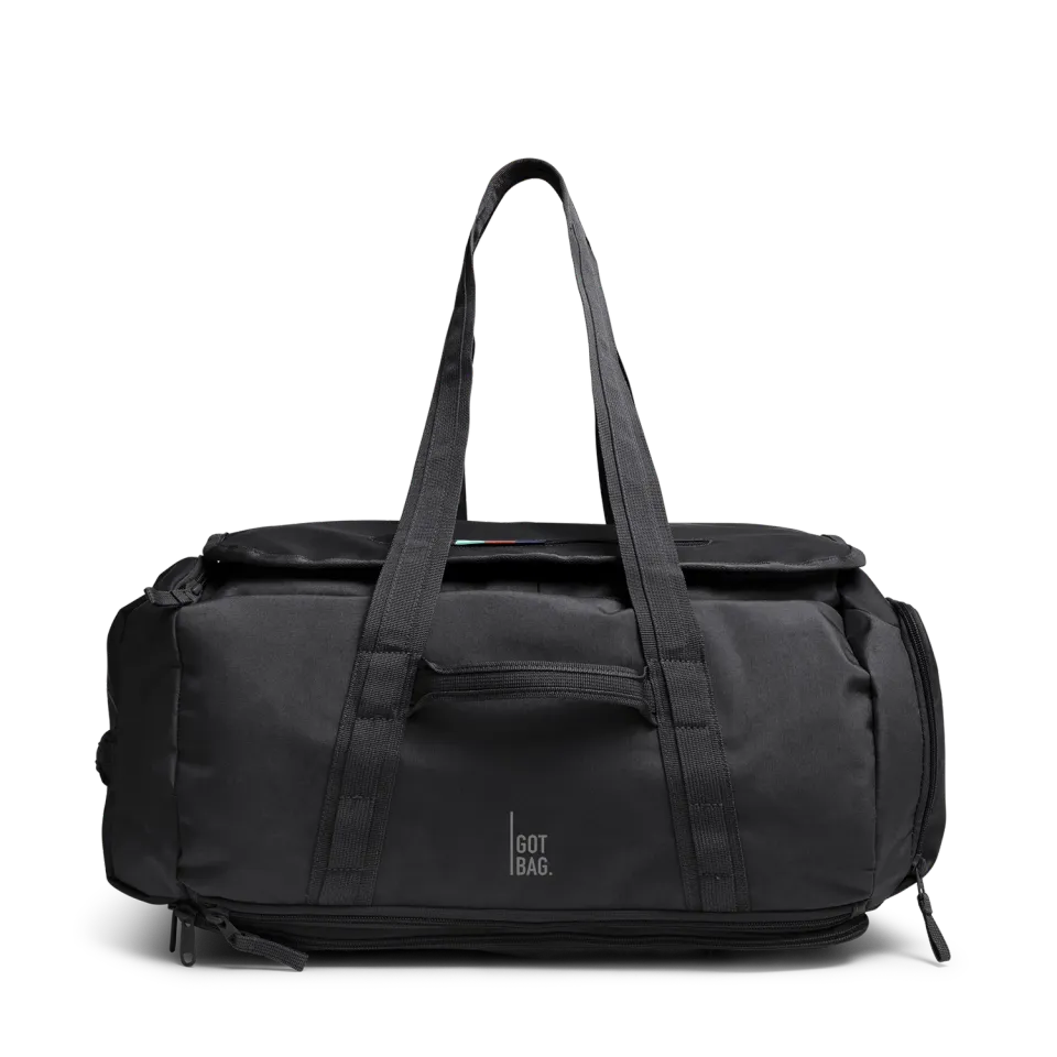 Got Bag Duffle Pack reistas black 39 liter schoenvak