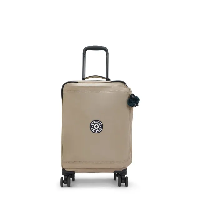 Kipling Spontaneous S koffer Soft Taupe Combo klein handbagage