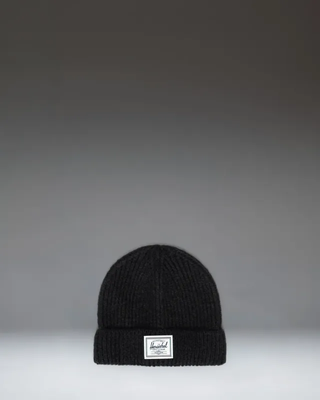 Herschel Super Soft Baby Beanie 0-6 Months babymuts Zwart