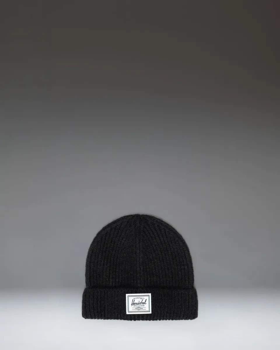 Herschel Super Soft Baby Beanie 0-6 Months babymuts Zwart