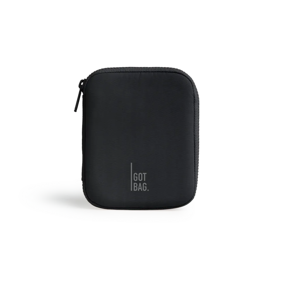 Got Bag Wallet 01 portemonnee black monochrome lichtgewicht