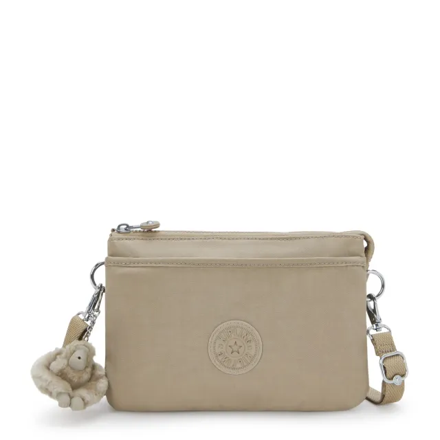Kipling Riri crossbodytas Klein Soft Taupe waterafstotend