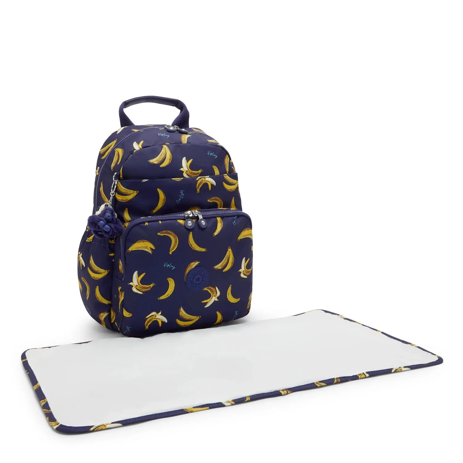 Kipling Maisie babyrugzak Baby Banana Print medium