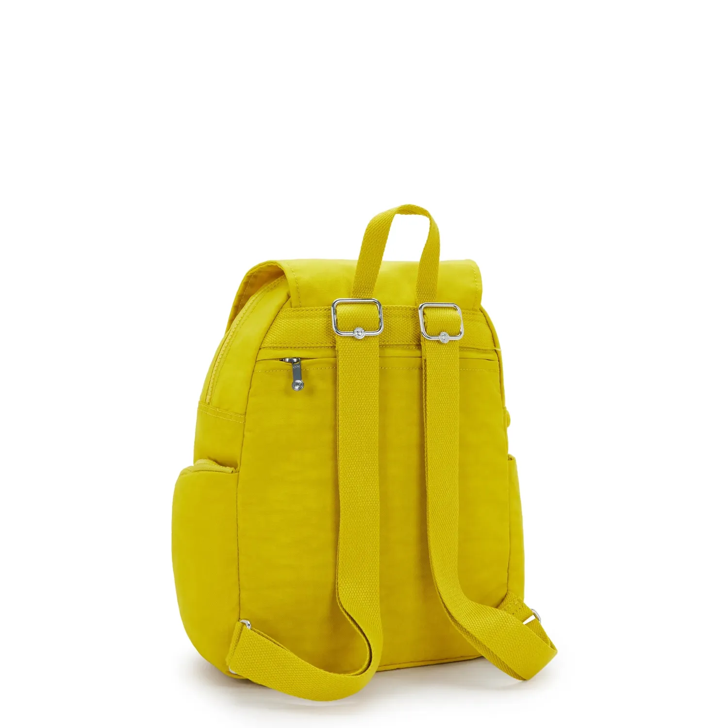 Kipling City Zip S rugzak klein Inside Yellow met penlussen