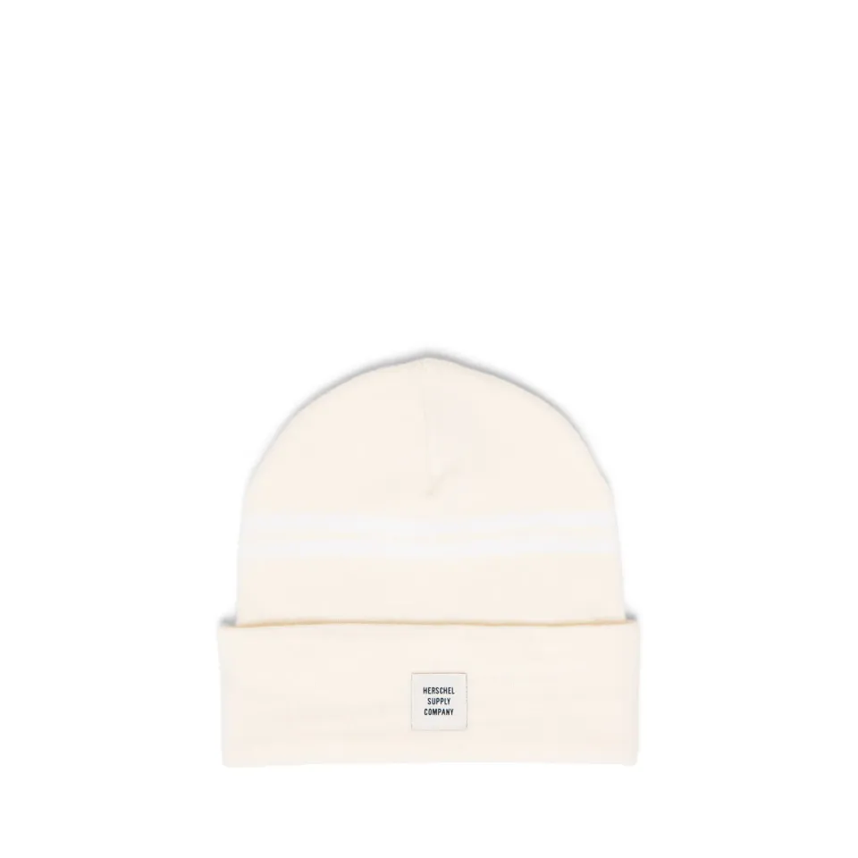 Herschel Abbott Pattern muts Vintage White gebreid