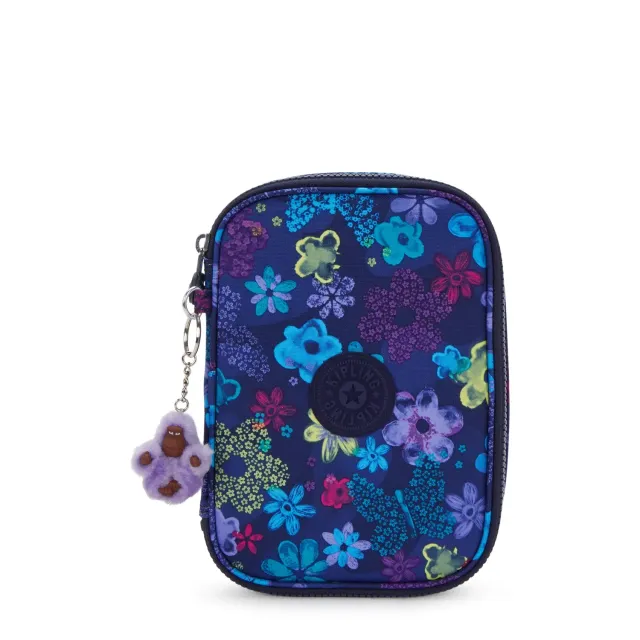 Kipling 100 PENS pennenzak Groot Dark Flower Stamp waterafstotend