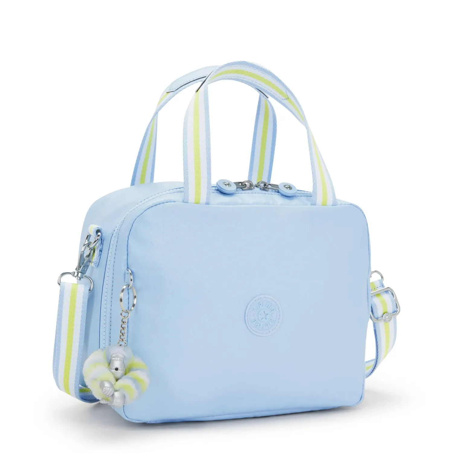 Kipling Miyo Lunchtas Groot Clear Sky Metallic koeltas