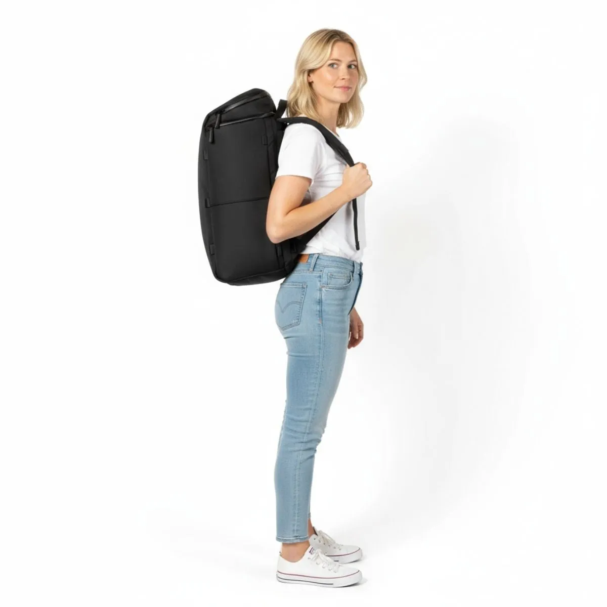 Zeeksack The Organizer 30L rugzak zwart handbagage