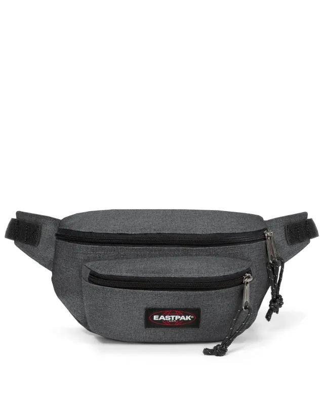 Eastpak Doggy Bag heuptas Black Denim Medium lichtgewicht