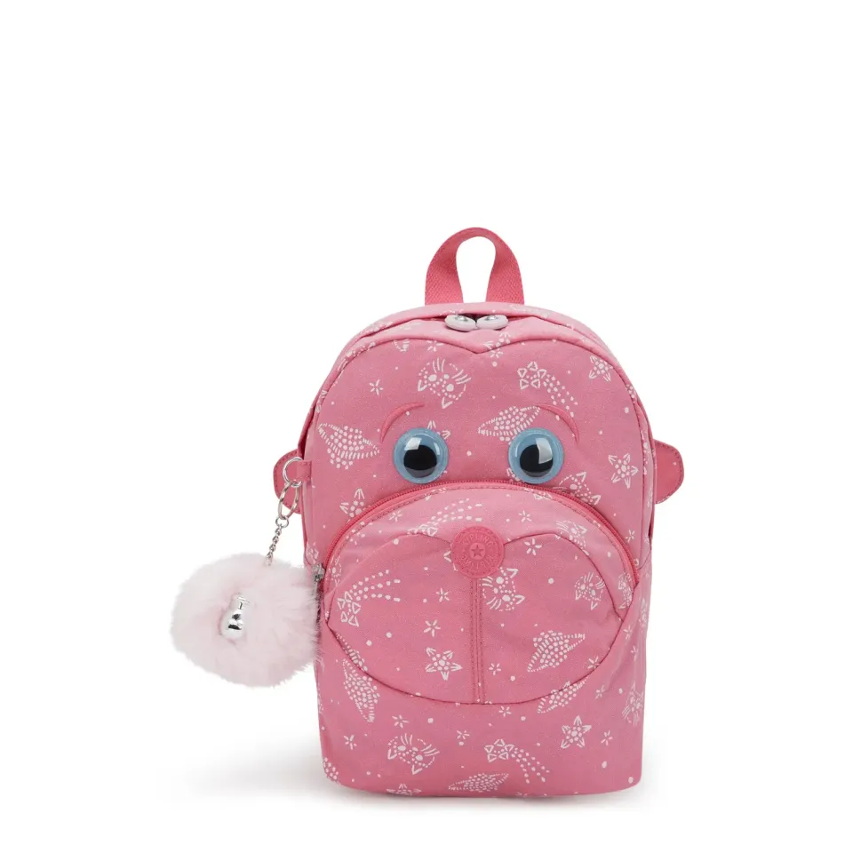 Kipling Faster rugzak klein Glitter Cats waterafstotend