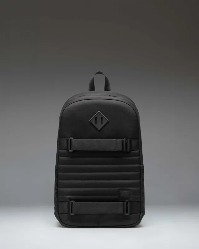 Herschel Fleet Skate rugzak zwart skatebanden