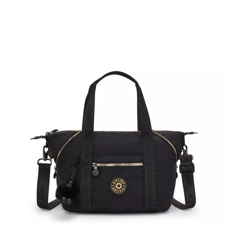 Kipling Art Mini schoudertas Glorious Gold klein verstelbaar